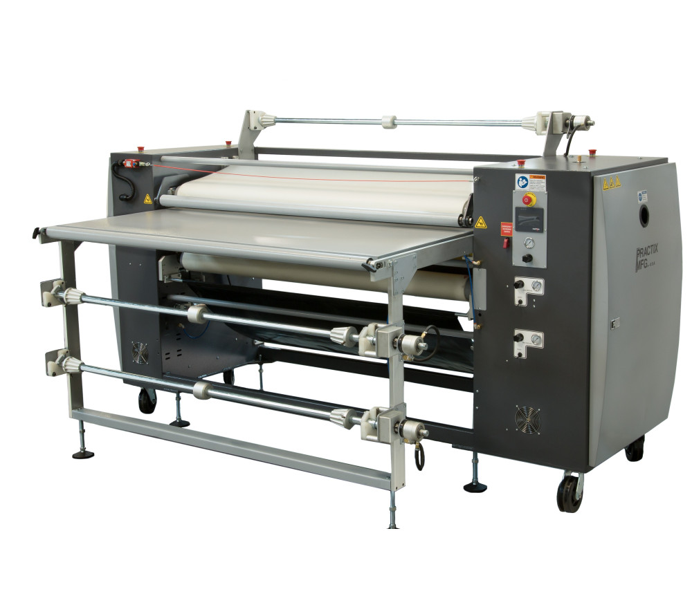 Practix OK-10CP Rotary Heat Transfer Press (Cut Part & Roll to 