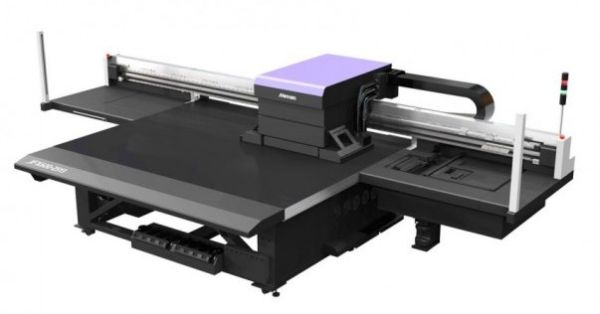 The new Mimaki JFX 600-2513 large-format UV inkjet printer.