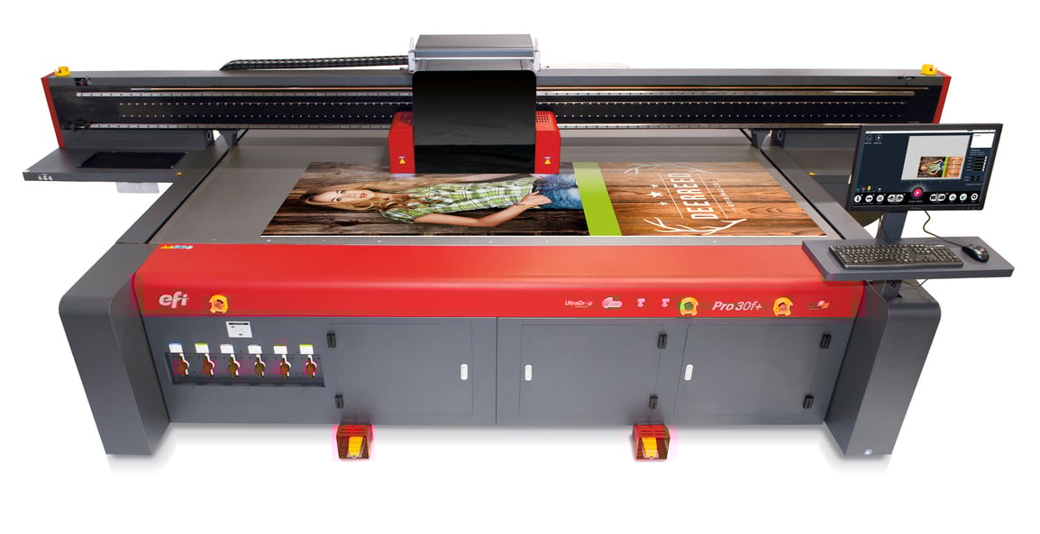 EFI PRO 30f+ Super Wide Format Hybrid LED UV Printer